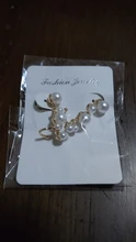 Ear-Cuff Clip-Earrings Wedding-Jewelry Pearls No-Piercing Gold Bohemian Metal Trendy