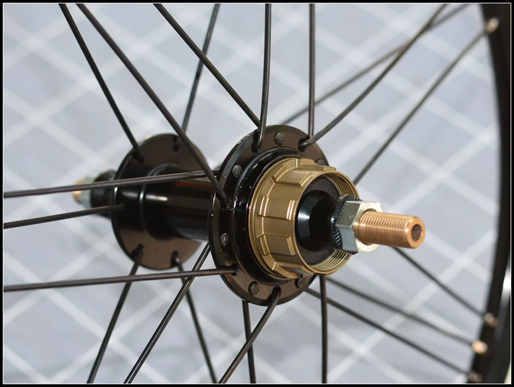 Комплект колес для велосипеда 3 шестьдесят Сверхлегкий складной велосипед 349 с дисковыми тормозами