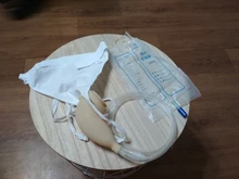 Men Urinals Latex Urine Collector Bedridden Breathable Urine Bag Urinary Incontinence