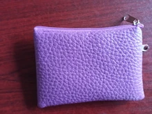 Monedero de cuero de moda para mujer, cartera para Cambio, Mini monedero con cremallera, carteras con llavero para niños, 2019