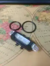 Bicycle-Light Bike Battery-Style Tail-Safety-Warning Rear Rechargeable Zacro Or LED