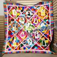 Принцесса D.I.S.N.E.Y напечатано 3d цифровой печатью и хлопок летом прохладно одеяло кондиционер мыть водой фабрики