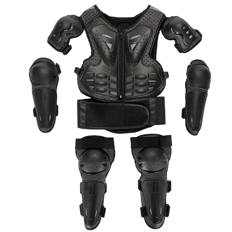 

Newest Children Motorcycle Armor Vest Chest Back Protection Motocross Ski Skateboard Safety Jacket Moto Wear Protective Gear