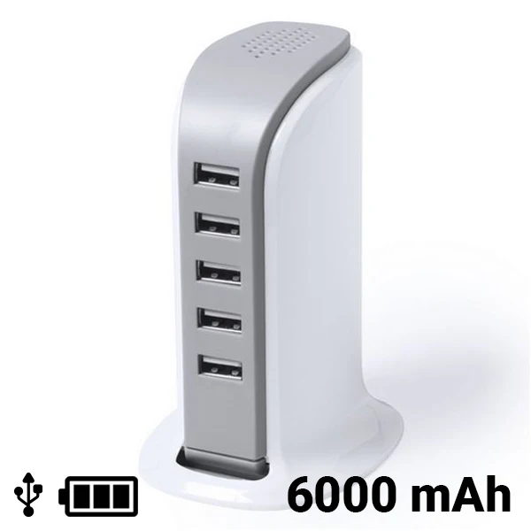 Настольное зарядное устройство USB 6000 мАч 145309