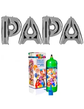 

Balloons Happy Dia Pope Silver Helium Cylinder