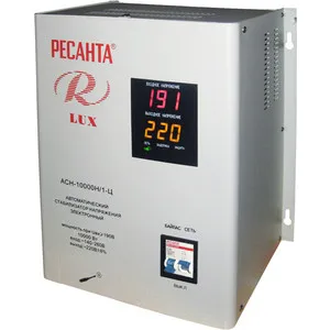 Стабилизатор напряжения Ресанта АСН-10 000 Н/1-Ц Lux