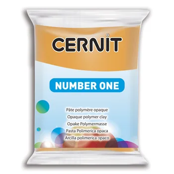 

Ce0900056 plastic polymer baked 'cernit No. 1 '56-62 gr. (746 yellow ocher)