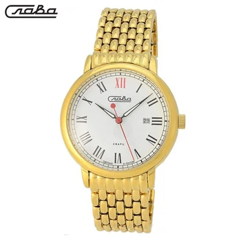 

Quartz wrist watch Slava Tradition 1419708/2115-100