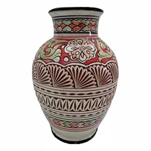 Ваза берберская керамическая Терракотовая MOROCCHINO Восточная Этническая 0703191353