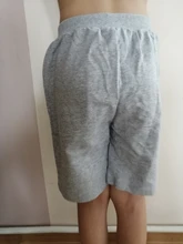 Pantalones cortos de algodón para niños y niñas, pantalones cortos lisos con cintura elástica, deportivos, a la moda, ropa de playa