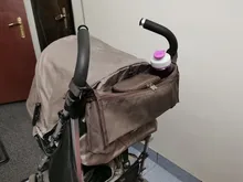 Organizador de cochecito de bebé, bolsa de portabotellas, accesorios de cochecito de bebé, silla de ruedas