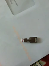 Prensatelas eléctricas multifuncionales para el hogar, prensatelas para cremalleras de acero inoxidable, plateadas, 3x1x0,5 cm, piezas de repuesto para máquina de coser