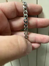 Pulsera de cadena cubana para hombre y mujer, brazalete clásico de acero inoxidable, 3/5/7mm de ancho, regalo de joyería, nueva moda, 2020