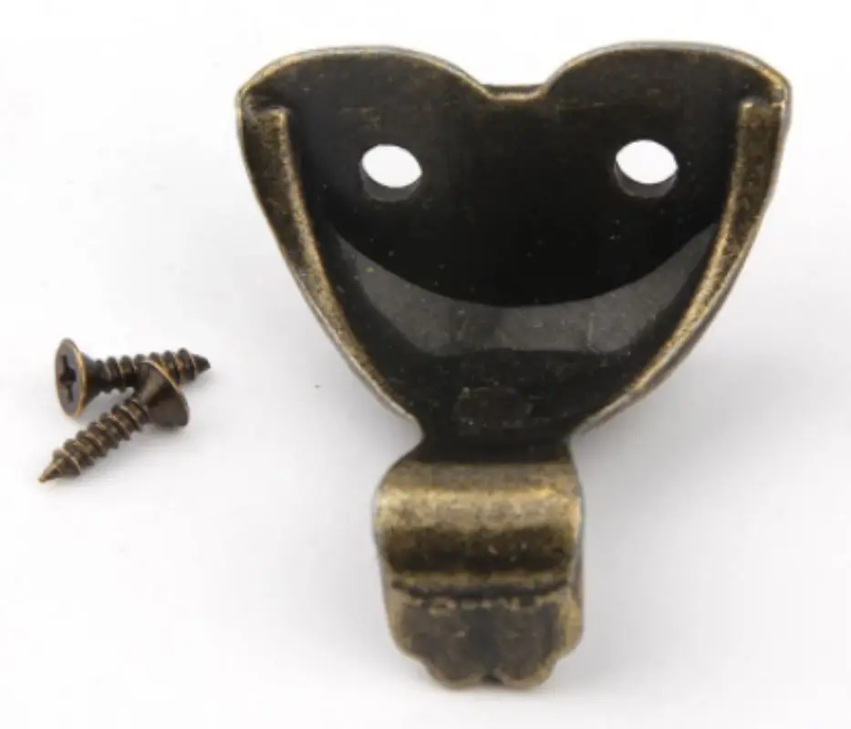 4pcs Antique Jewelry Leg Corner Wooden Decor Gift Box