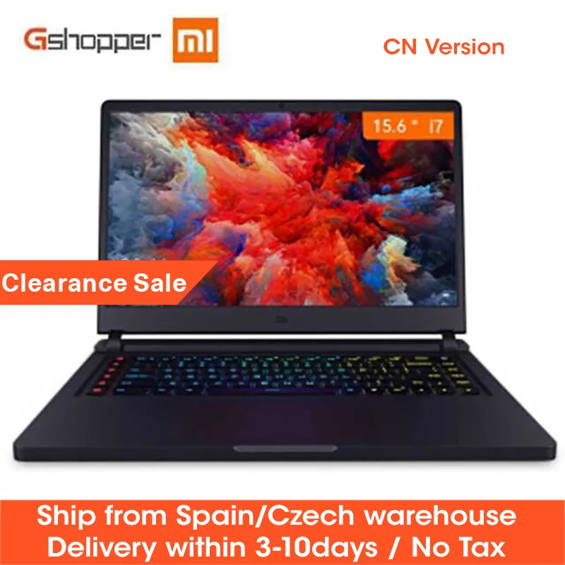 Xiaomi mi ноутбук Ga ng 15 6 FHD Intel Core I7 16G 256 ГБ SSD 8 Гб DDR4 Windows 10 четырехъядерный NVIDIA GeForce GTX 1060