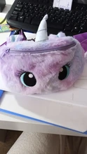 Riñonera con diseño de unicornio para mujer, Cangurera de felpa con diseño de dibujos animados, para teléfono bolso de viaje, monedero, 2021