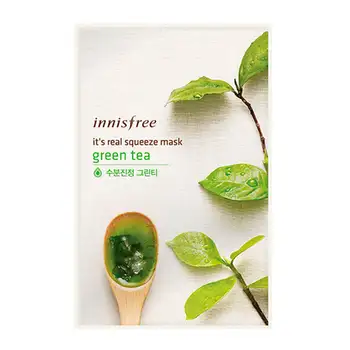 

Fabric mask Innisfree it's real squeeze mask-green tea