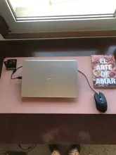 Alfombrilla de ratón grande para Gamer, tapete de escritorio de ante de cuero PU impermeable, alfombra para ratón teclado, Protector de mesa para Juegos de oficina