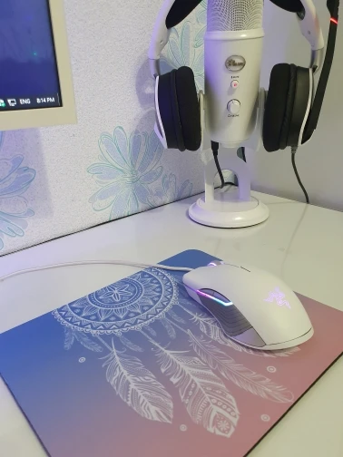 Small Tech Source Mouse Mat Marble Small Gaming Mouse Mats | Gamer Fuss