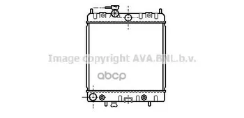 

Radiator cooling Nissan March Micra II Ava art. dna2131