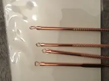 4 Uds Extractor de la espinilla oro rosa negro puntos limpiador corrector de acné Remover agujas negro puntos poro limpiador herramienta