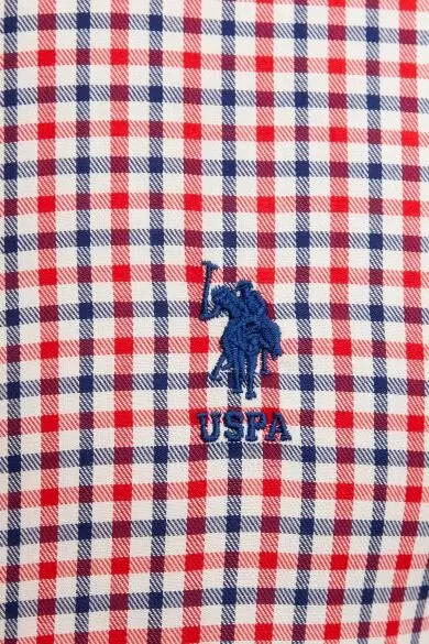 U.S. POLO ASSN. Мужской тканый гомлек - Цвет: Красный