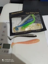 Soft Lures Wobblers Jig Fishing Worm Carp-Bass Silicone Swimbait Proleurre Easy-Shiner