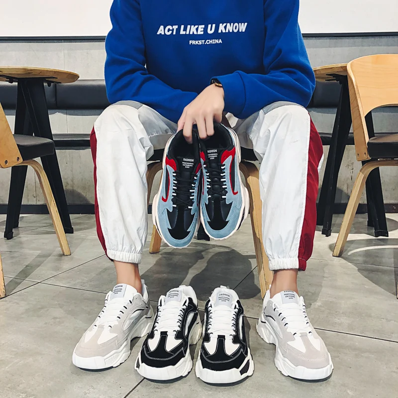 

Old Shoes 2019 Winter New Korean Style Of The Trend Of All Matching Sports Casual Winter Men's Shoes Cotton Shoes Size 39-44
