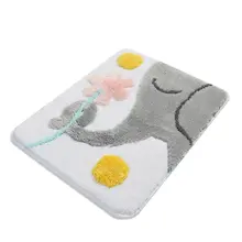 Коврик для ванной-коврики | коврик коврики для ванной нескользящие анти пресс-форма коврики большой слон серый 50X60 см