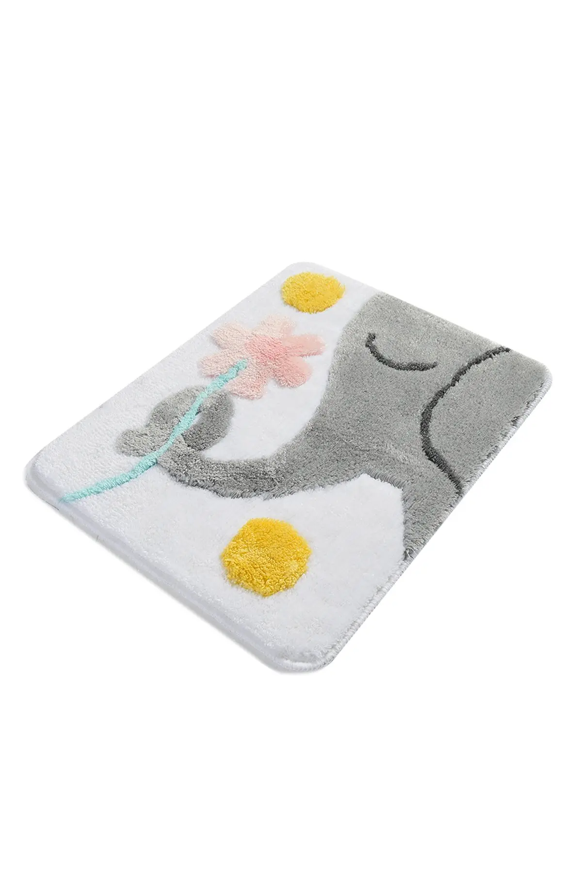 

Buffer Premium Quality Big Elephant Bathroom Mat-Shower Mat | Different Size Non Slip Anti Mould Shower Mats