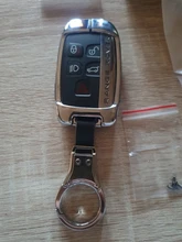 De aleación de Zinc llave de coche de la cubierta de la caja para Land Rover A9 Range Rover Sport Evoque Freelander 2 Jaguar XE XJ XJL XF C-X16 V12 guitarra