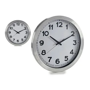 

Wall Clock Silver 60 cm