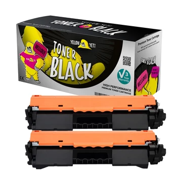 

2Black CF217A CF217 217A 17A Toner Cartridge for HP LaserJet Pro M102a M102W 102 MFP M130a 130 130fn M102 M130fn m130fw