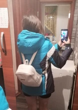 YBYT-mochila kawaii de estilo preppy para mujer, bolso de viaje sencillo con patrón de lichi, mochilas escolares para estudiantes, 2018