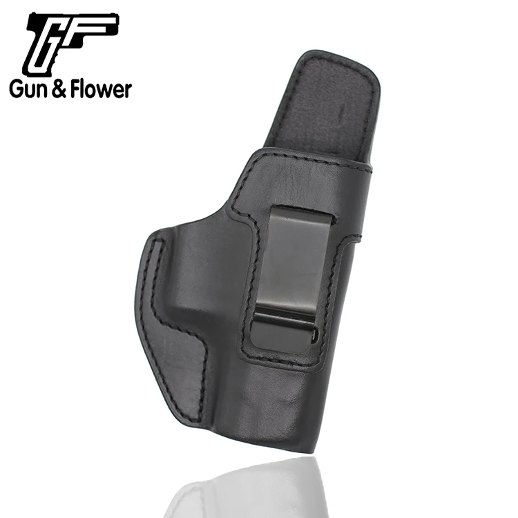 Gunflower правая рука IWB подштанники клип на потайная Кобура Черная кожа со стальным зажимом для Beretta APX