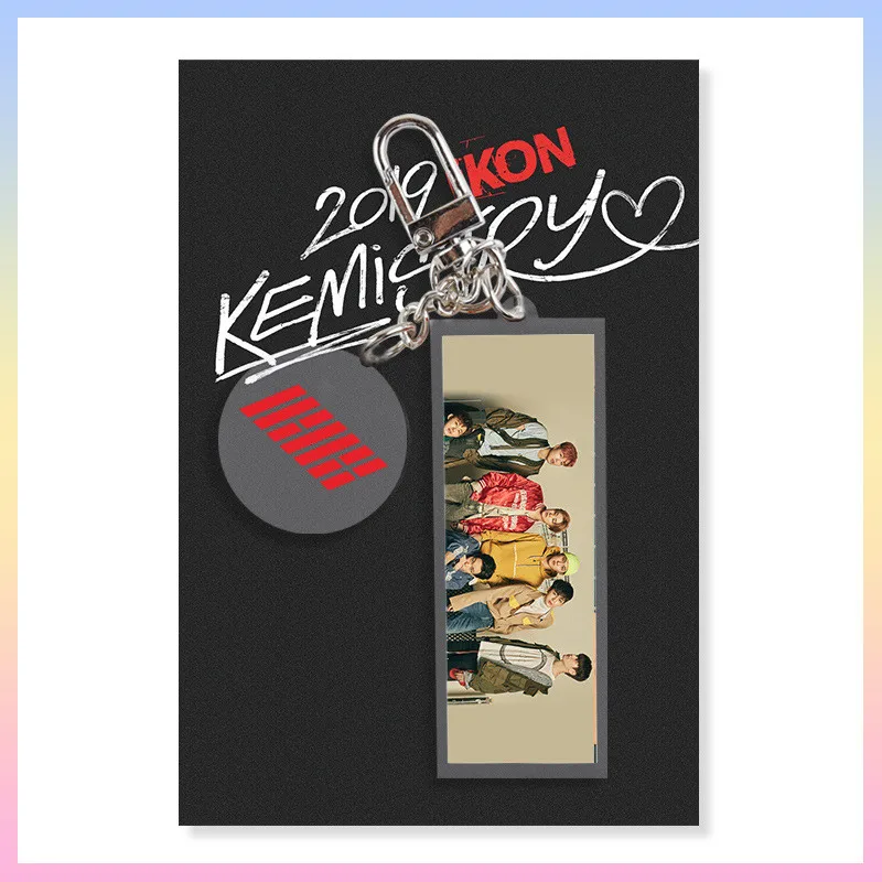 KPOP IKON MONSTA X STRAY KIDS SAPPY RED VELVET SEVENTEEN бесконечный Акриловый Брелок Украшение подвеска на сумку YG334