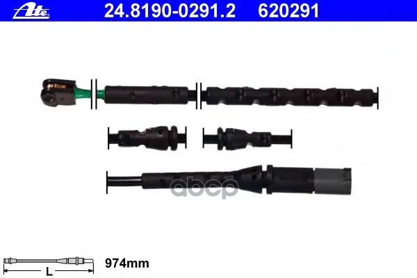 Датчик Износа Тормозных Колодок Ate арт. 24.8190-0291.2