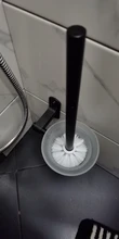 Toilet-Brush-Holder Bathroom-Accessories Wall-Mounted Space Black Aluminum Br-999mts