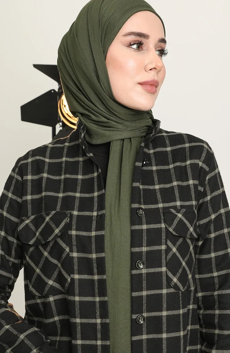 longa sem forro camisa gola inverno sazonal muçulmano moda hijab roupas
