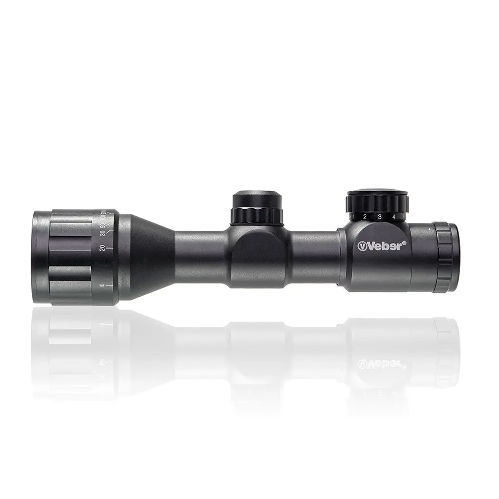 Прицел оптический Veber Black Fox 4x32 AO RG R | Спорт и развлечения