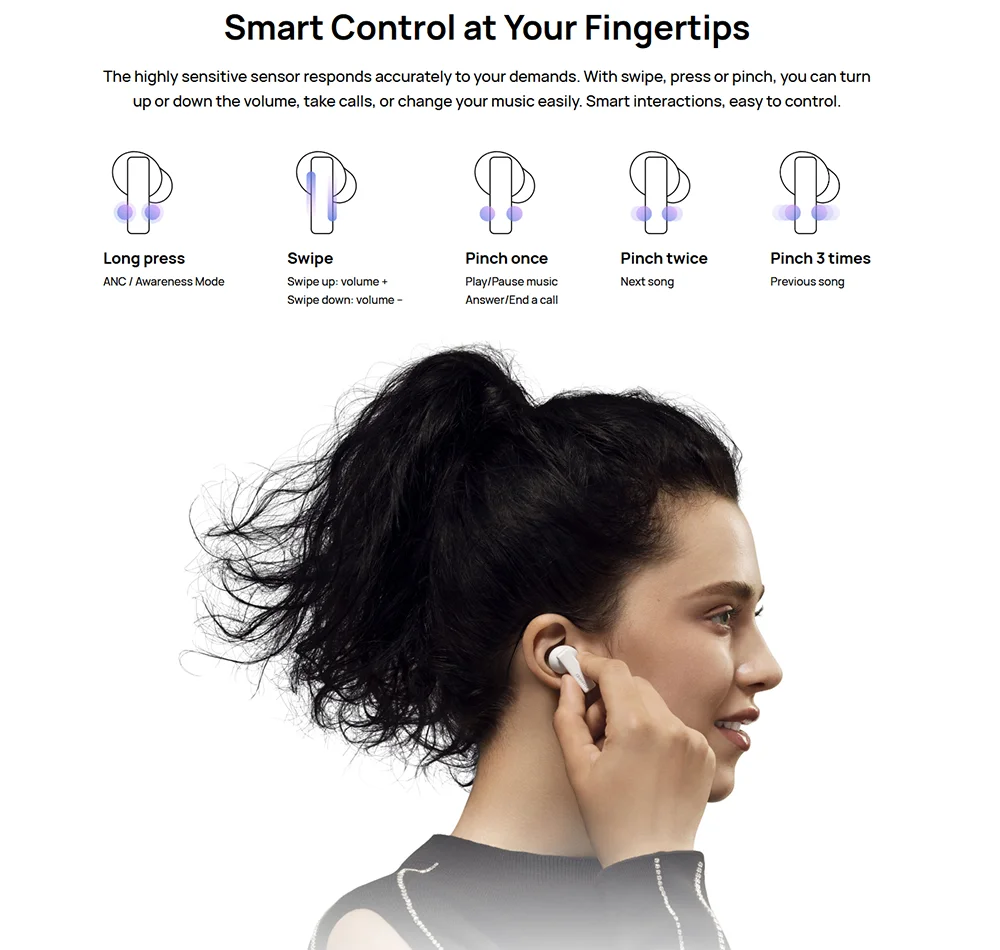 Original Huawei Freebuds Pro Qi Wireless Charge Bluetooth Earphone