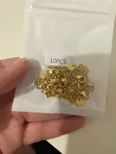 10 Uds. De acero inoxidable, 2 pulgadas, cadena de cola de extensión dorada, cierres de langosta, conector, accesorios para fabricación de joyas DIY, pulsera, collar