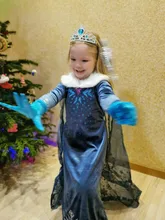 Elsa Dresses For Girls Princess Party Elsa Costume Snow Queen 2 Cosplay Elza Vestidos
