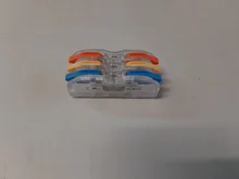 Cable-Connectors Splicing Spring Push-In-Terminal-Block Fast-Wire Universal Mini Compact