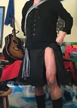 Falda tradicional escocesa de Metal para hombre, faldas clásicas Retro con personalidad tradicional, con patrón a cuadros, novedad de 2020