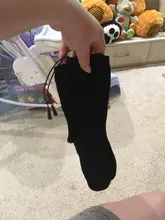 Calcetines calefactables eléctricos para hombre y mujer, calcetín de algodón con calefacción térmica y temperatura ajustable, para pies fríos, para invierno