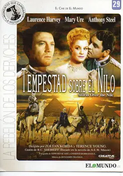 

TEMPEST OVER THE NILE (DVD) (second hands, caratula on paperboard)