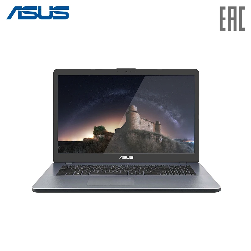 Ноутбук ASUS X705UA Intel 4417U/4Gb/256Gb SSD/no ODD/17.3" FHD IPS Anti-Glare/Wi-Fi/Win10 White(90NB0EV2-M11650\90NB0EV1-M11680