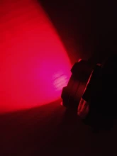 Headlamp Mini Flashlight Torch-Head Usb Rechargeable Portable Have-Battery-Red/white