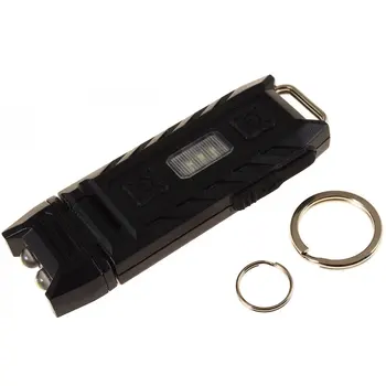 

Nitecore THUMB LED flashlight keychain 120 ° tilt head to 85 lumens Black